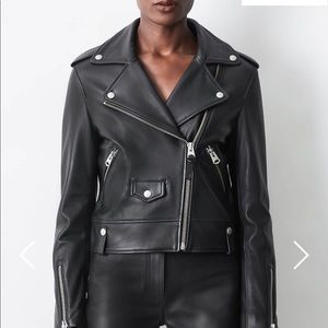 Mackage Baya Leather Jacket M